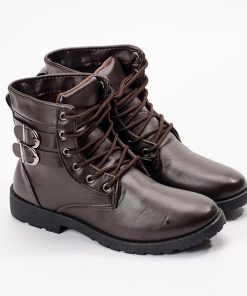 Giày cao cổ nam phối da AQUA M130 SID60452